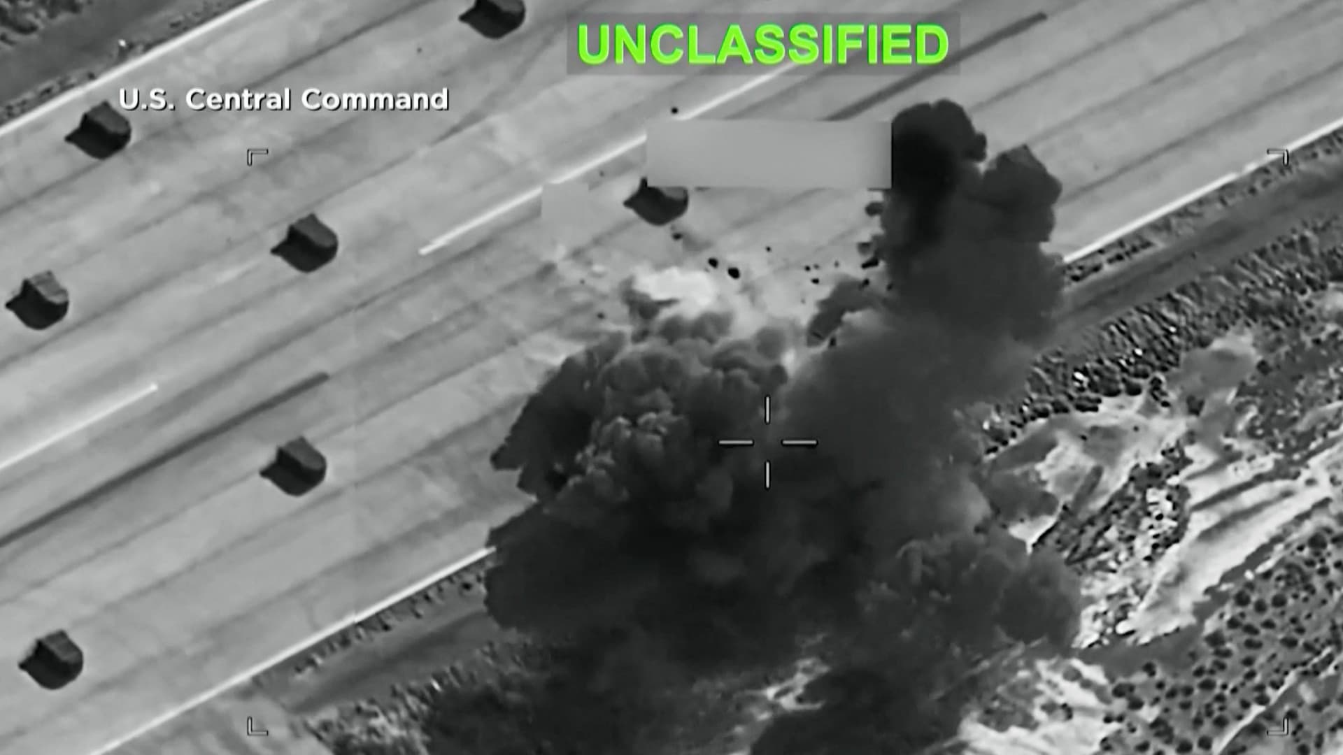 U.S. Strikes Hit Iran's Kish Island, Footage Shows Aftermath